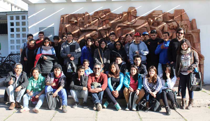 Colegio Villa Los Naranjo de Illapel visitan dependencias y carreras de la Universidad de La Serena