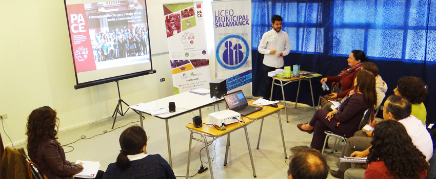 PACE ULS entrega estrategias indirectas de trabajo con la familia y comunidad escolar de establecimientos del Choapa