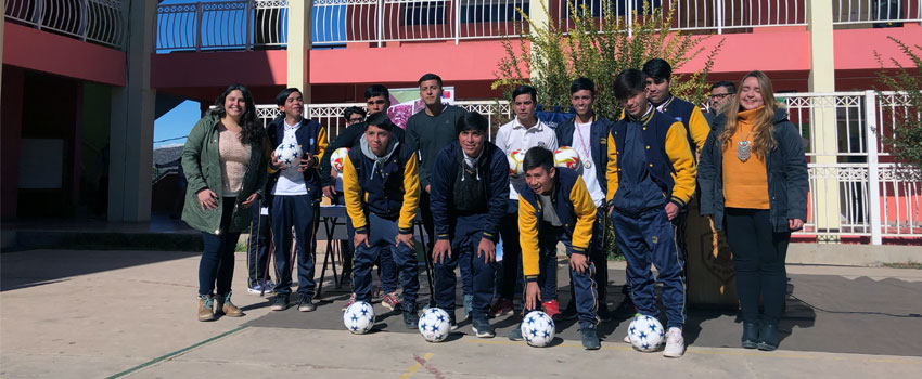 Con excelente recepción se desarrolló el Proyecto Participativo “El PACE y los Jóvenes en el Deporte”