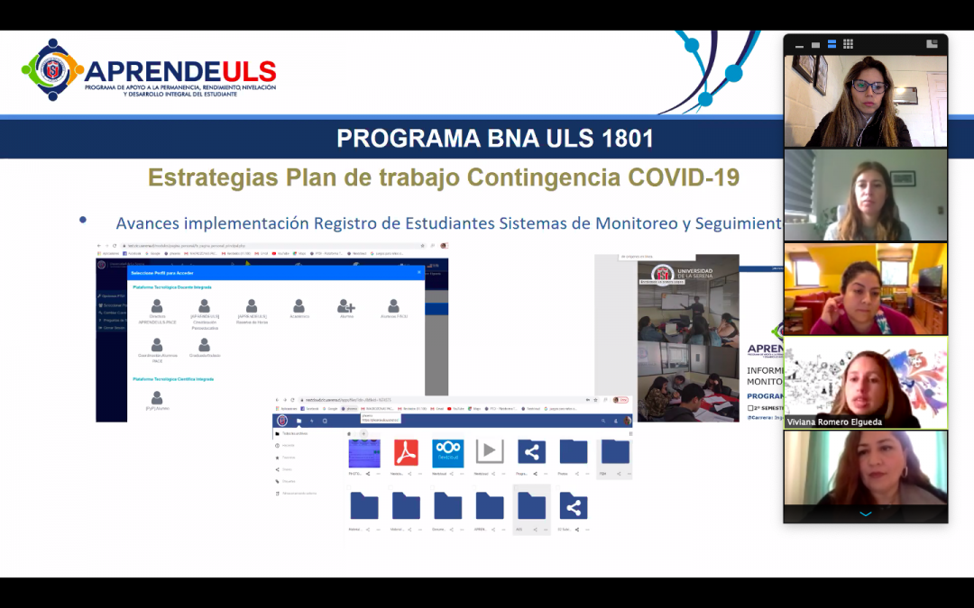 APRENDE ULS y BNA PUC realizan encuentro sobre Experiencias de Acompañamiento en la Educación Superior