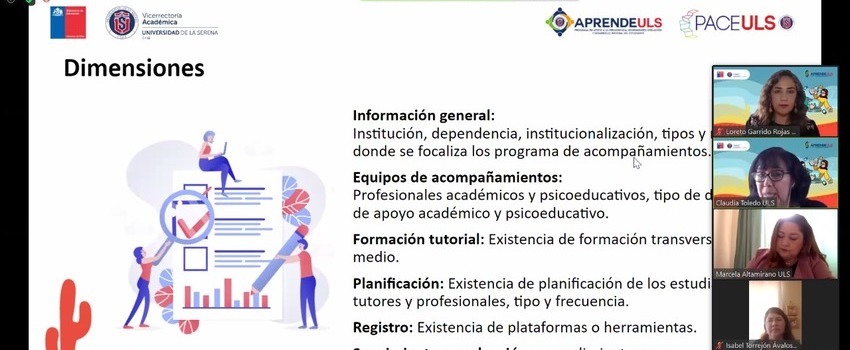 Programa APRENDE ULS realiza “Segundo Encuentro Red de Acompañamientos y Tutorías”