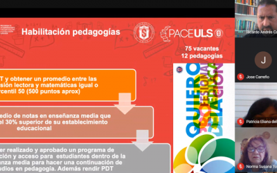 Equipo PACE desarrolla ciclo de talleres de habilidades transversales y exploración vocacional a estudiantes de la Región de Coquimbo