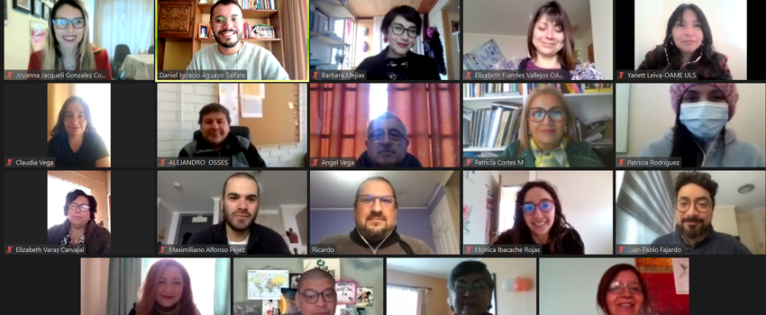 Área de Enseñanza Media realiza 1er Encuentro de Coordinadores PACE ULS 2021