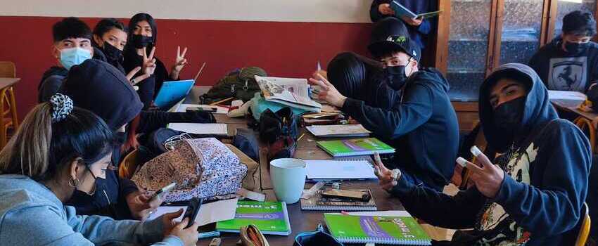 Estudiantes de 3° y 4° medio del Liceo Gabriela Mistral participan de actividad Recreo PACE ULS