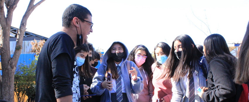 Equipo PEM PACE ULS participa de aniversario 63 de liceo de Combarbalá